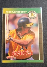 1989 Donruss - Jose Canseco #643 Oakland Athletics 
