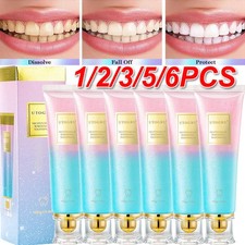 1-6x Niacinamide Intensive Whitening Toothpaste Fresh Breath Teeth Cleaning 100g