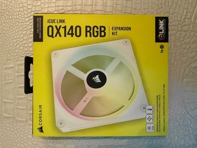 CORSAIR iCUE LINK QX140 RGB 140mm Fan White Expansion Kit CO-9051007-WW NEW