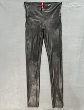 SPANX Faux Leather Leggings Size Large