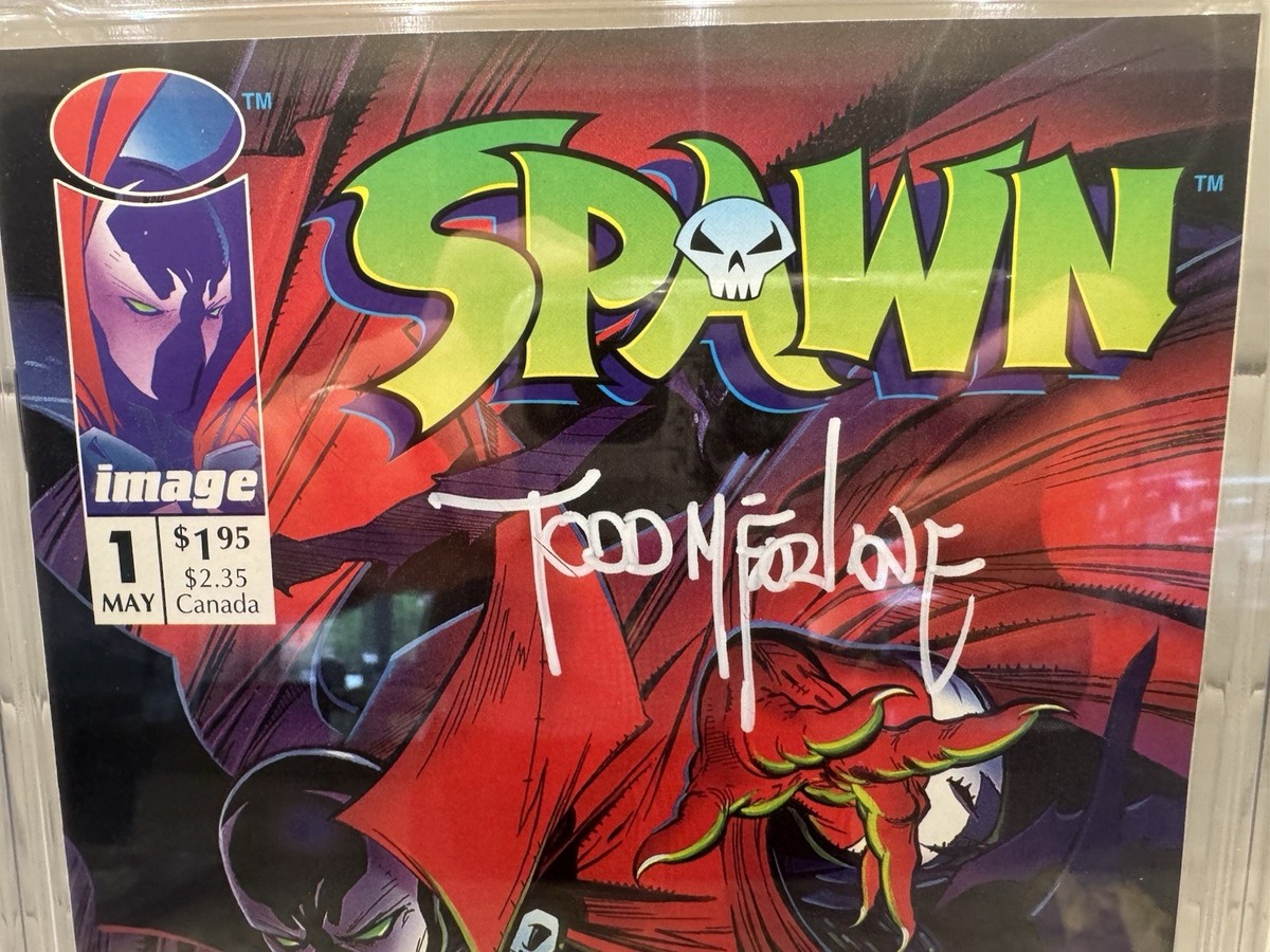 Spawn 1🔥CGC 9.8🔥SS 1992🔥Image🔥Signed Todd McFarlane🔥SS