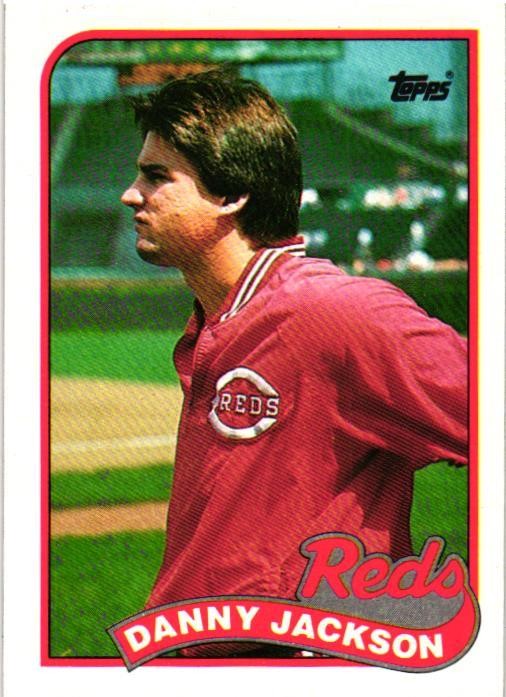 1989 Topps #730 Danny Jackson
