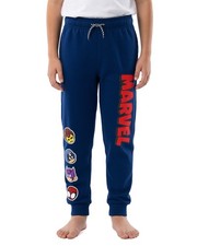 Marvel Sweat Pants Boy's Iron Man Spider-Man Hawkeye Jogger Bottoms XS 