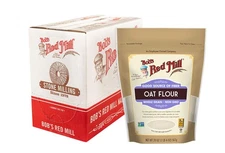 Whole Grain Oat Flour, 20oz (Pack of 4) - Whole Grain, Vegan, Kosher