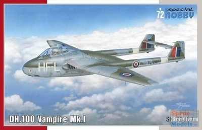 SPH72383 1:72 Special Hobby D.H.100 Vampire Mk.I
