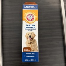 Arm Hammer Dog Toothpaste Beef Flavor Tartar Control Enzymatic 2.5oz NEW