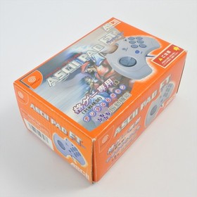 ASCII PAD FT Controller Pad ASC-1301P Boxed For Dreamcast SEGA 2417