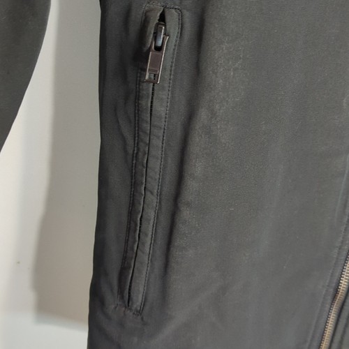 Theory Black Ascend Tech Brenton Bomber Jacket Men's XS Streetwear Outdoor - Picture 2 of 12
