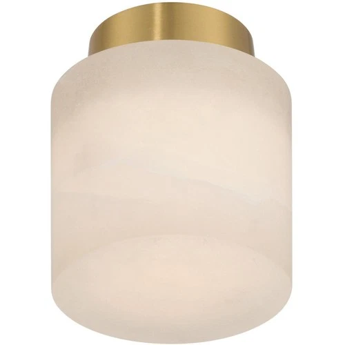 Crystorama AME-400-AG Acme 1 Light 5.75 inch Aged Brass Semi Flush Ceiling Light - Picture 4 of 7