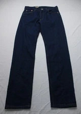 Levi's Men's Regular Fit 505 Straight Leg Jeans AC2 Dark Wash Size: 32 x 32 NWT