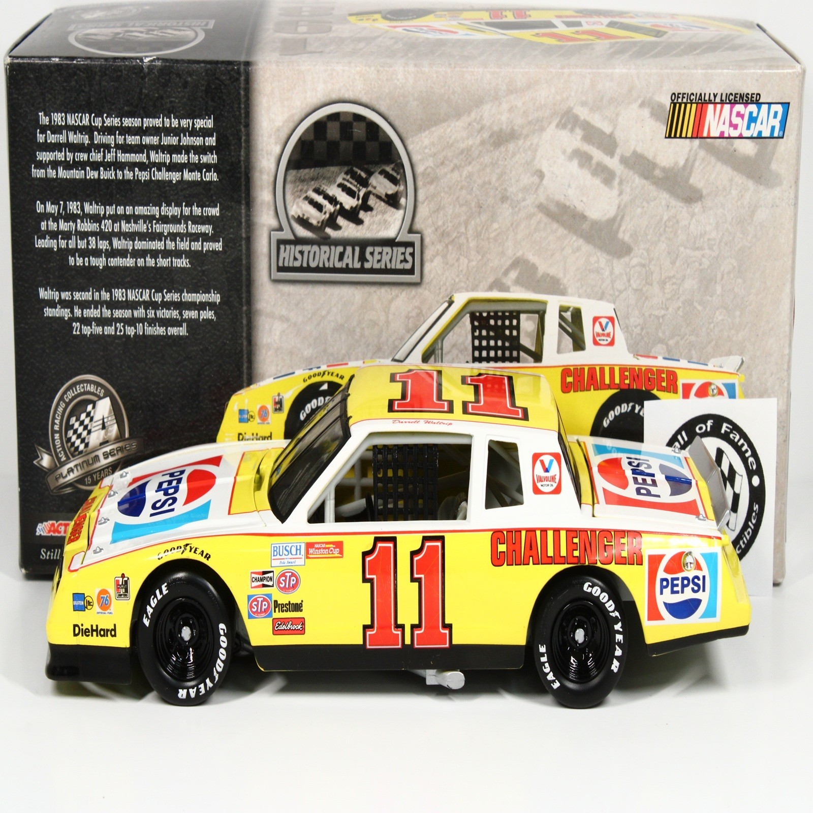 DARRELL WALTRIP 1983 ACTION #11 PEPSI CHALLENGER CHEVY /888 MADE XRARE READ DESC
