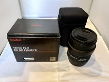 [Excellent ++++] SIGMA 10mm F2.8 EX DC FISHEYE HSM CANON EF mount (L555)