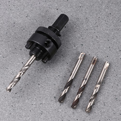 Hole Opener Impact Driver Drill Bit Set High Strength Steel Bits Arbor - Picture 7 of 11