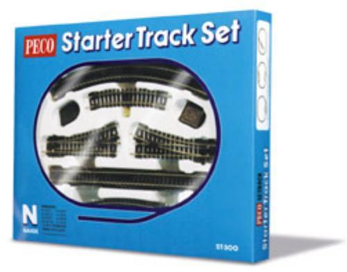 Peco ST-300 Starter Track Set, complete, boxed N Gauge
