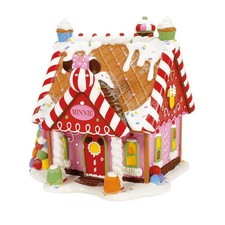 DEPT 56 VILLA MINNIE'S PEPPERMINT Disney Village 6013663 TOTALMENTE NUEVA 2025