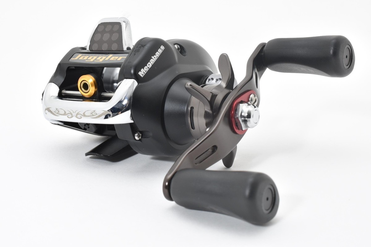 Megabass メガバス JAGGLER 10L（左ハンドル） Megabass Jaggler 10L Left Hand Baitcasting Reel Near Mint JAPAN