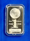 Highland Mint 1 oz .999 Fine Silver Bar Buffalo Design, Bullion Made in USA