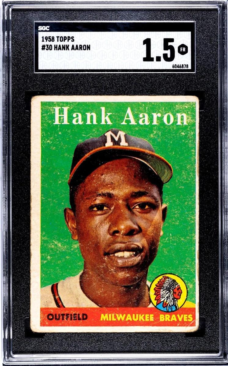 1958 Topps - Hank Aaron #30 for sale | eBay