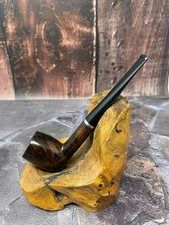 NOS - LHS Certified Purex 41 Smooth Billiard Briar Pipe, Unsmoked