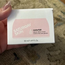 Saturday Skin Waterfall Glacier Water Cream 50 ml / 1.69 oz Full Size New/Boxed