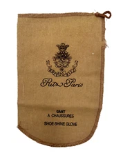 Vintage 5-Star Ritz Paris Hotel Shoe Shine Glove