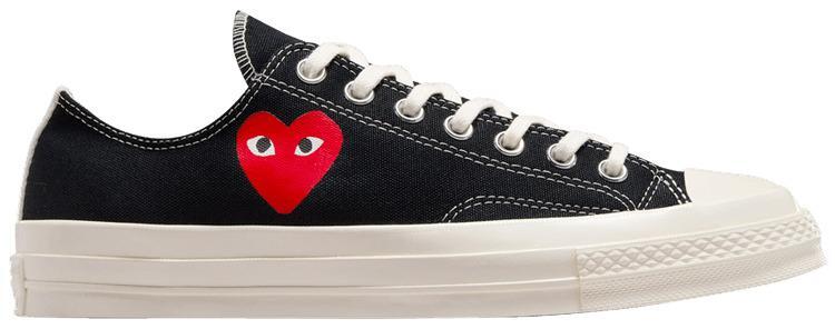 Comme des Garçons PLAY x Converse Chuck 70 Low Single Heart