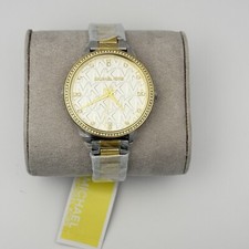 Michael Kors Pyper Womans Watch Stainless Steel Watch For Mk 4595 Gold Silver