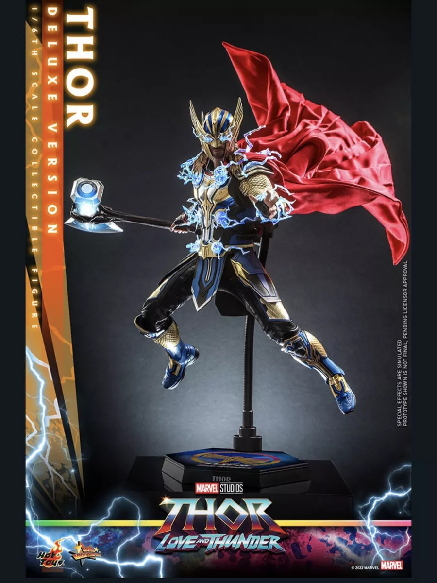 Thor: Love and Thunder Deluxe Action Figures Wave 1 Case of 6