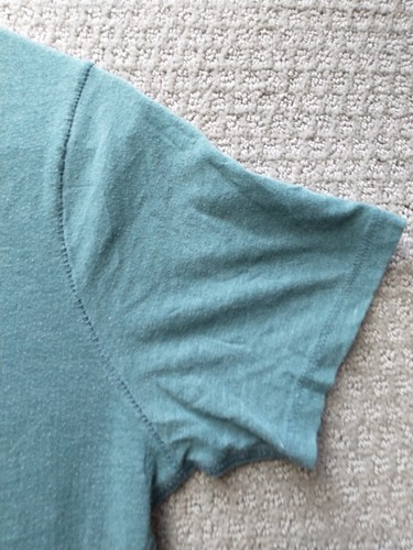 Aeropostale Shirt Womens Medium Short Sleeve Blue Green Teal Logo Ladies - Picture 13 of 14