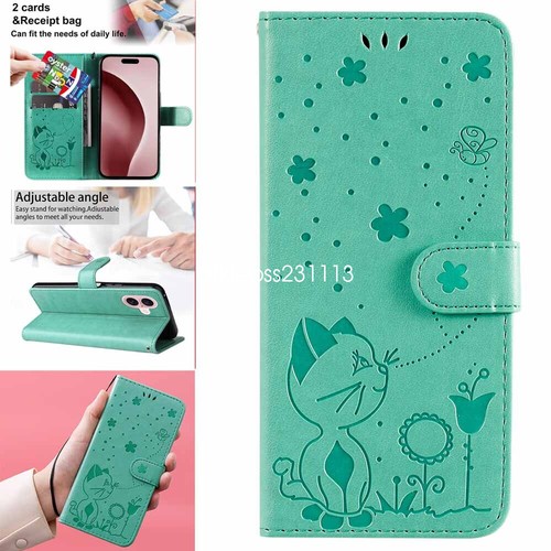 For Samsung Galaxy J3 J5 J7 Prime Flip Wallet Card Holder Leather Case Cover - Picture 58 of 59
