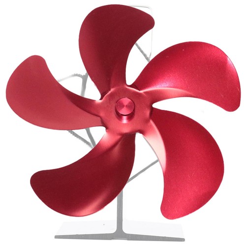Wood Stove Fan, 5Blade Fireplace Fan for Wood Burning Stove, Heat