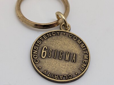 Benchmark For 6 SIGMA Deployment Excellence Keychain