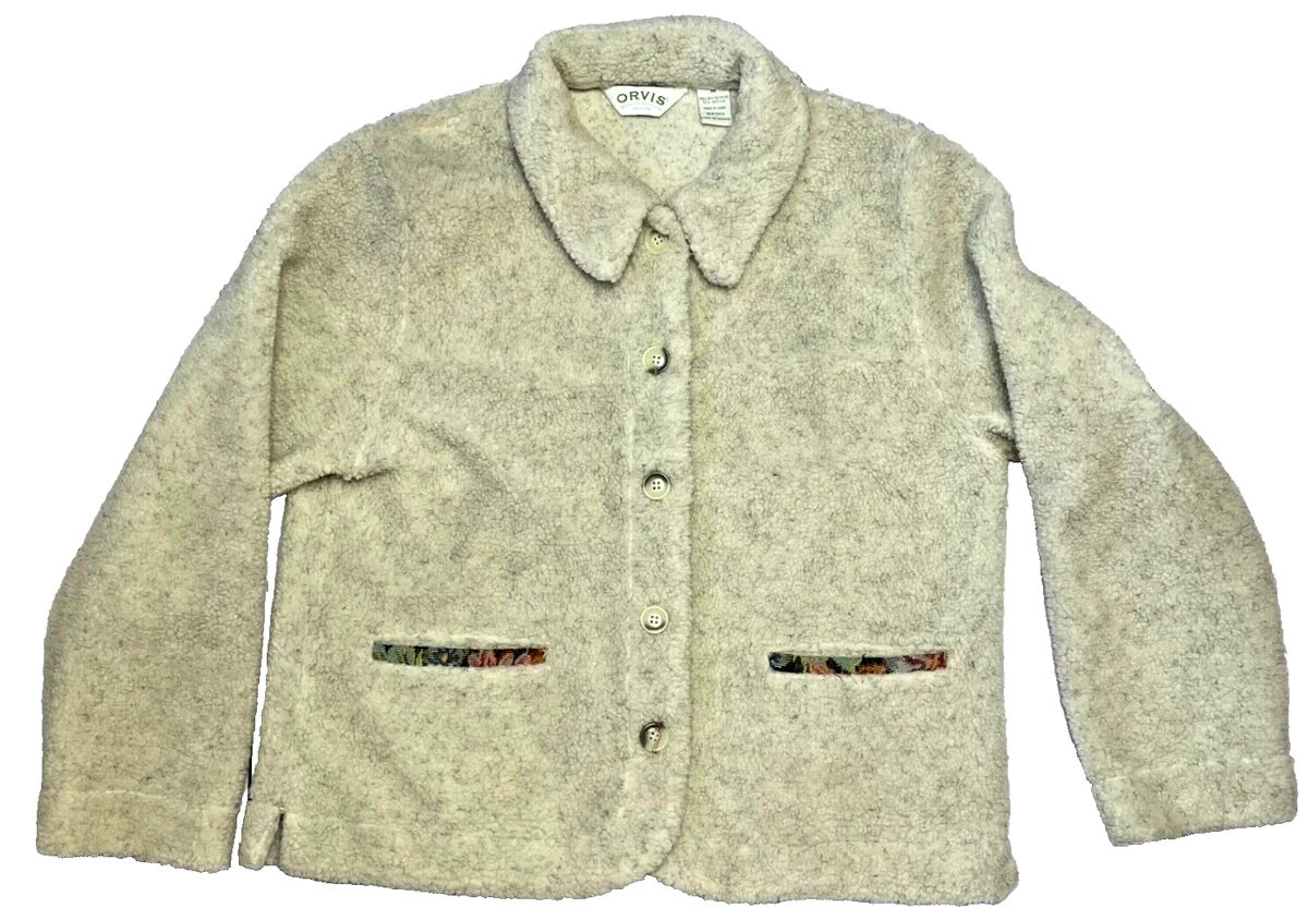 Long pile cheap coat beige