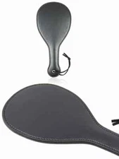 Leather Whip PP Horsewhip Spanking Flirt Flogger Fetish Paddles Binding Games