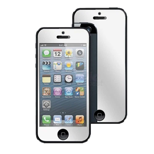 5 x  Mirror Reflect Screen Protector for Apple iPhone 5 5c 5s