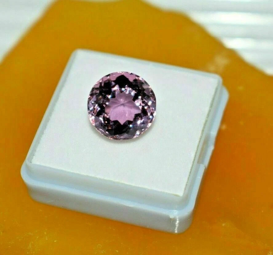 Brazilian Certified 7.10 Ct Natural Alexandrite Round Cut Loose Gemstone - Image 2 of 4