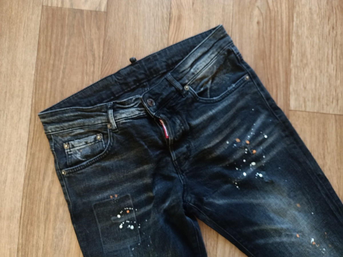 DSQUARED Mens Denim pants jeans in Grey Size 44 (Small) | eBay