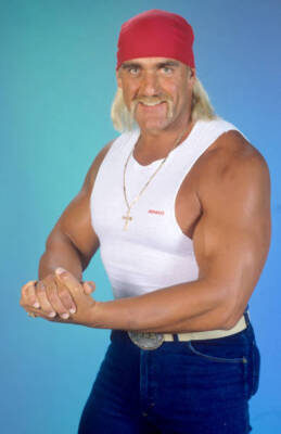 Hulk Hogan Suburban Commando Promotion In Germany 1991 OLD PHOTO 4