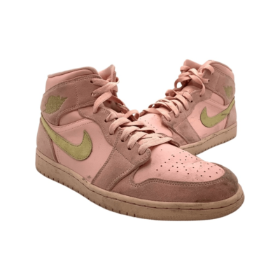 Nike Air Jordan 1 Retro Mid Coral Gold (852542-600) Mens 11 | eBay