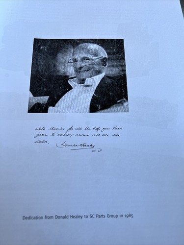 austin healey book bn1-bj8 parts and accessories 1953-1968 by sc parts extensive - Picture 2 of 5