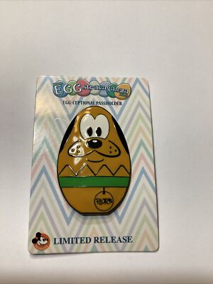 Disney Parks Character Easter Egg Pin Pluto EGGstravaganza Dog AP Exclusive 2018