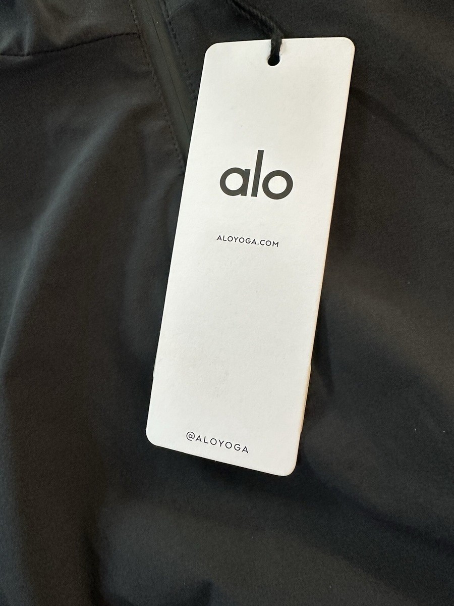 Alo Yoga Cropped Elevation Coverup Ivory M