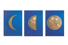 Bead Embroidery Kit Moon Beaded stitching Bead needlepoint DIY Abris Art