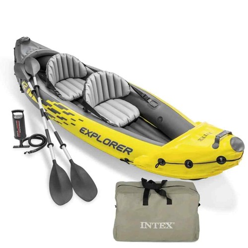 Kayak inflable Explorer K2 312x91x51 cm 68307NP kayak hinchable INTEX - Imagen 2 de 10