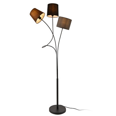 Stehleuchte Treviso 146 cm 3-Flammig E14 Max. 40W Metall Mehrfarbig lux.pro