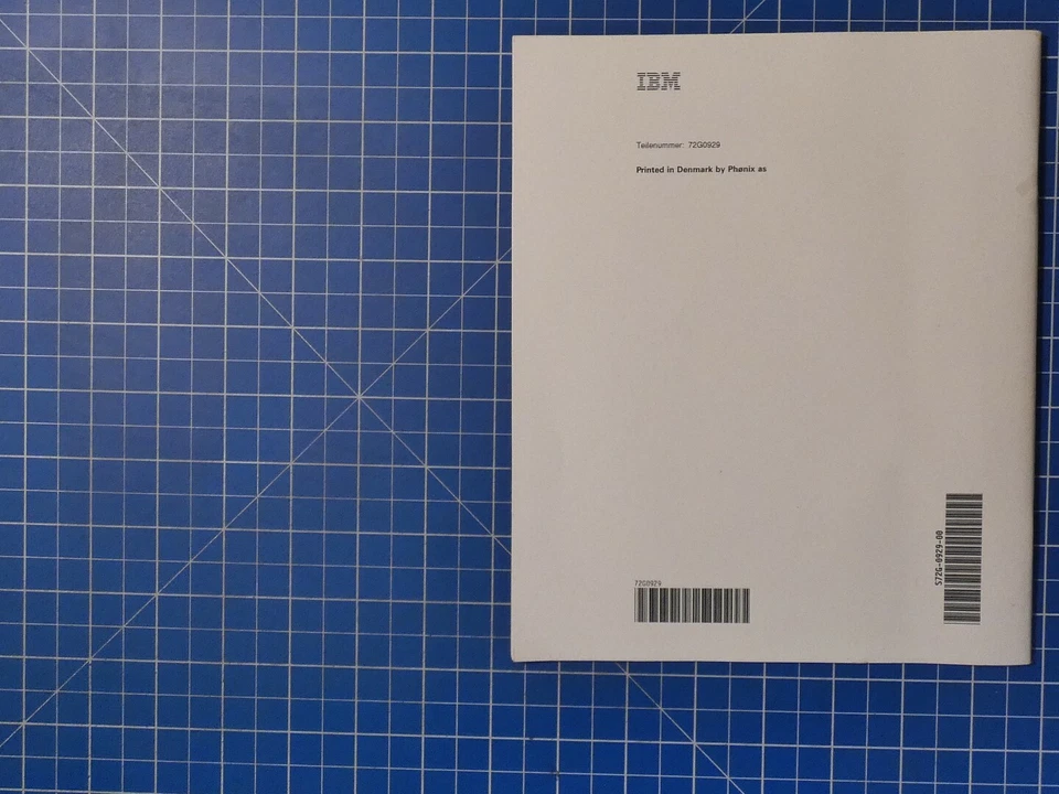 PC DOS 6.1 Tastaturen und Zeichenumsetztabellen IBM B19844 - Bild 4 von 4