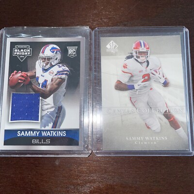 2014 Panini Black Friday Patch Sammy Watkins Rookie RC + Canvas collection