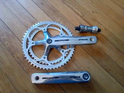 FSA Tempo Road Bike Crankset 170mm 53 43 Double Ring 130 BCD Shimano Chainrings