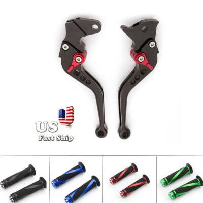 CNC Short Brake Clutch Lever w/Grips For SUPERTENERE/XT1200ZE 2012-2020 19 18 17