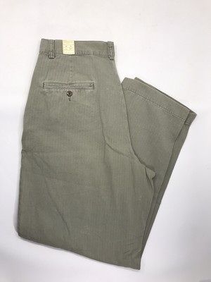 Polo Ralph Lauren Solid Mens 31X30 Button Chinos Pants Green 31